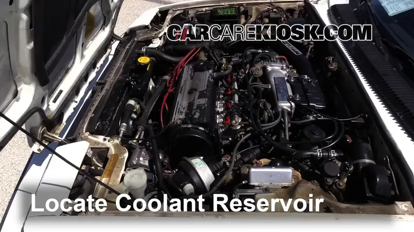 1985 Honda Prelude 2.0 Si 2.0L 4 Cyl. Coolant (Antifreeze)